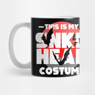 This is my Sneaker Head Costume Mug